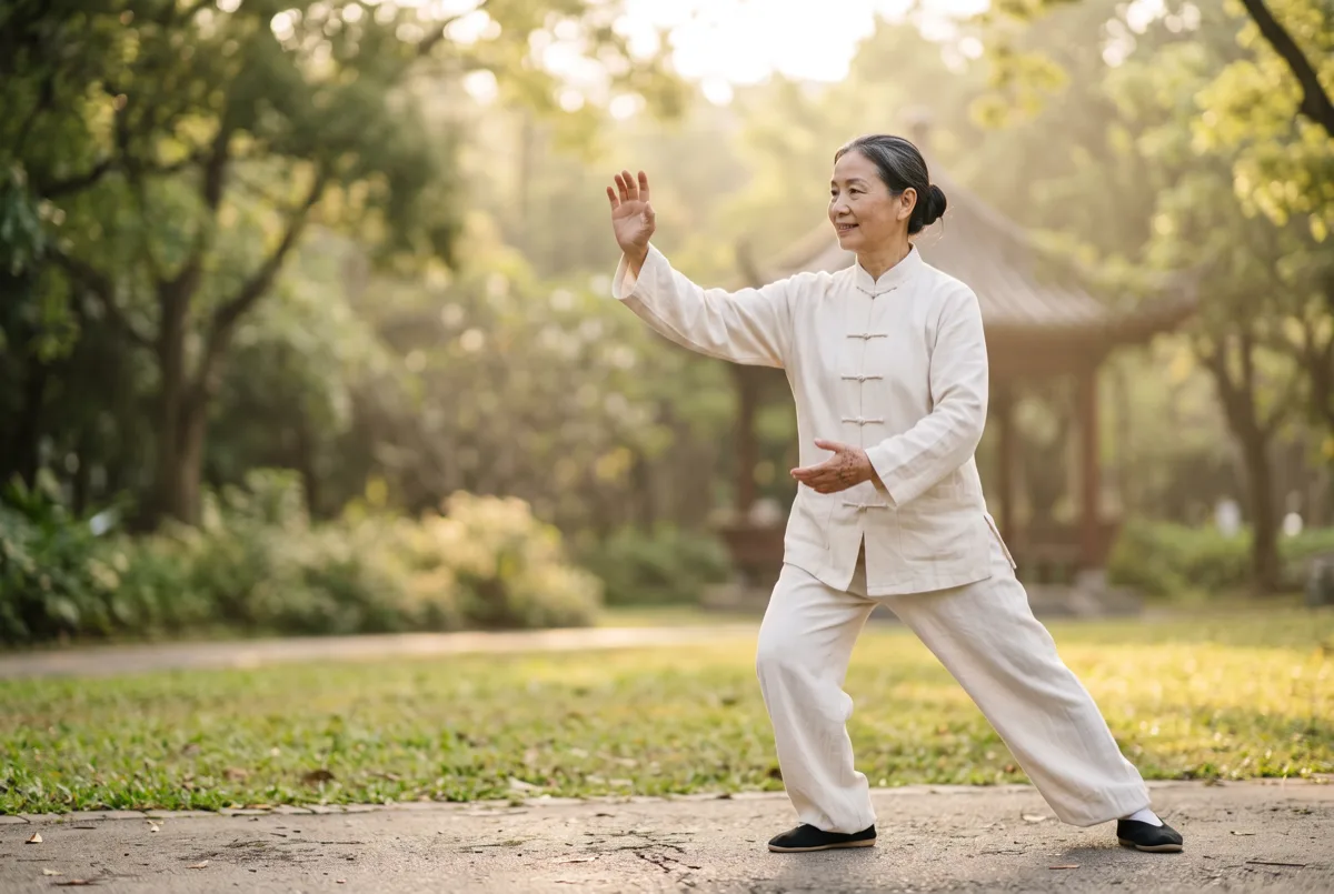Walking Tai Chi for Beginners: For Stubborn Belly Fat, Low Energy & Stiff Joints After 50